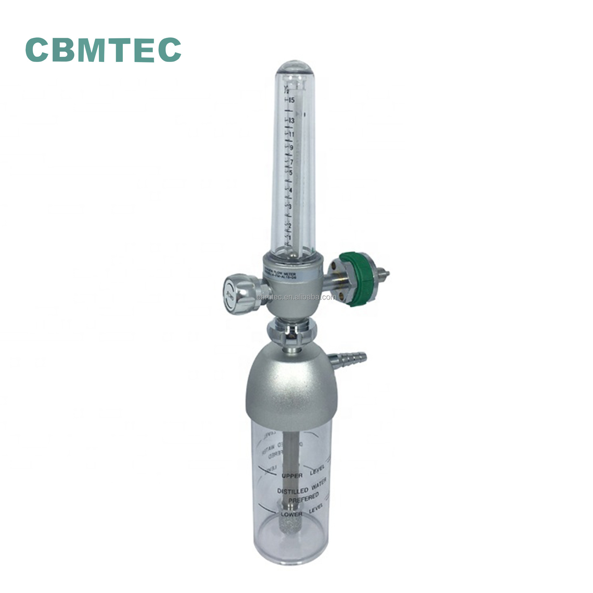 Medical Oxygen Flowmeters with Humidifier Bottles(DIN-Type)