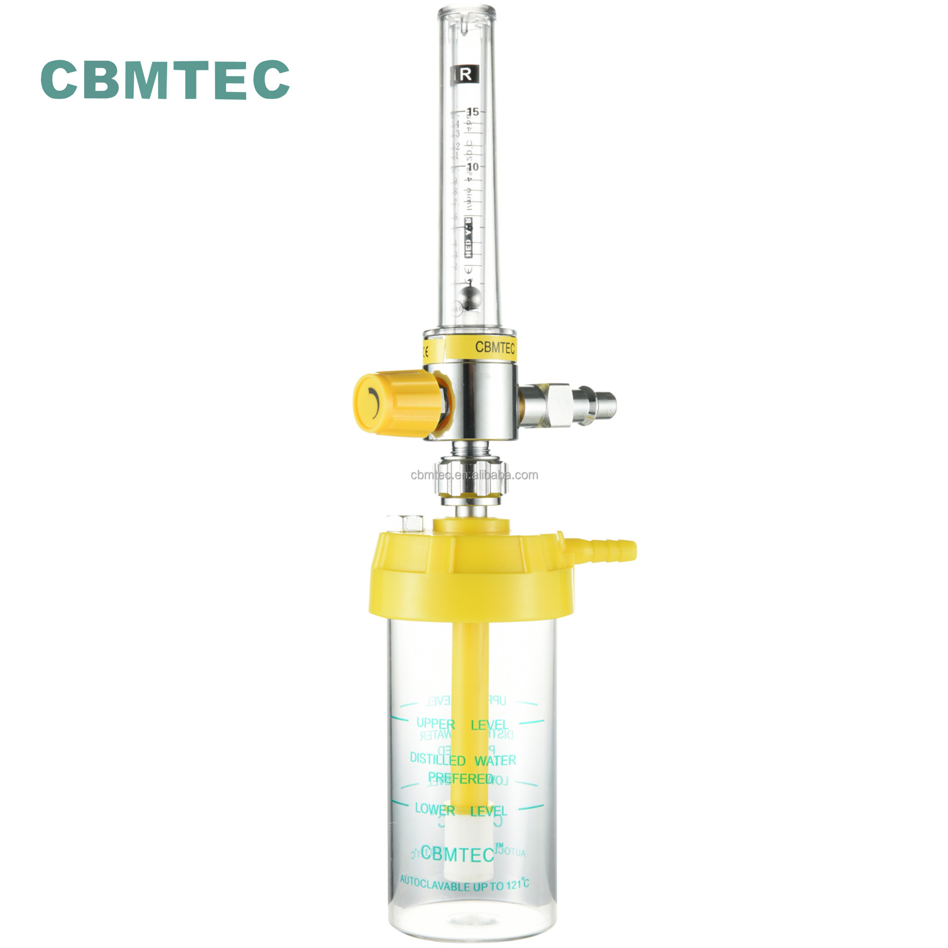 Medical  Oxygen Flowmeters with Humidifier Bottles(DIN-Type)  